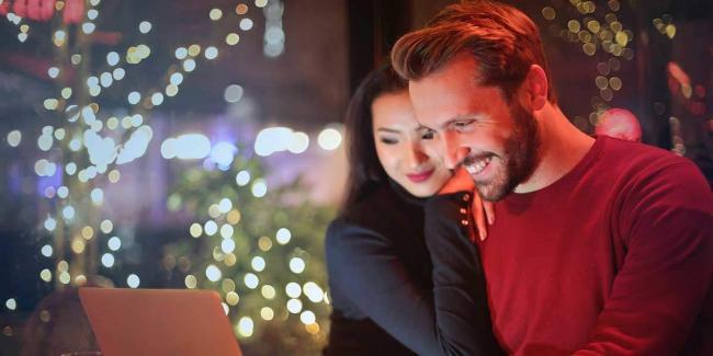 Young unmarried couple on Staten Island