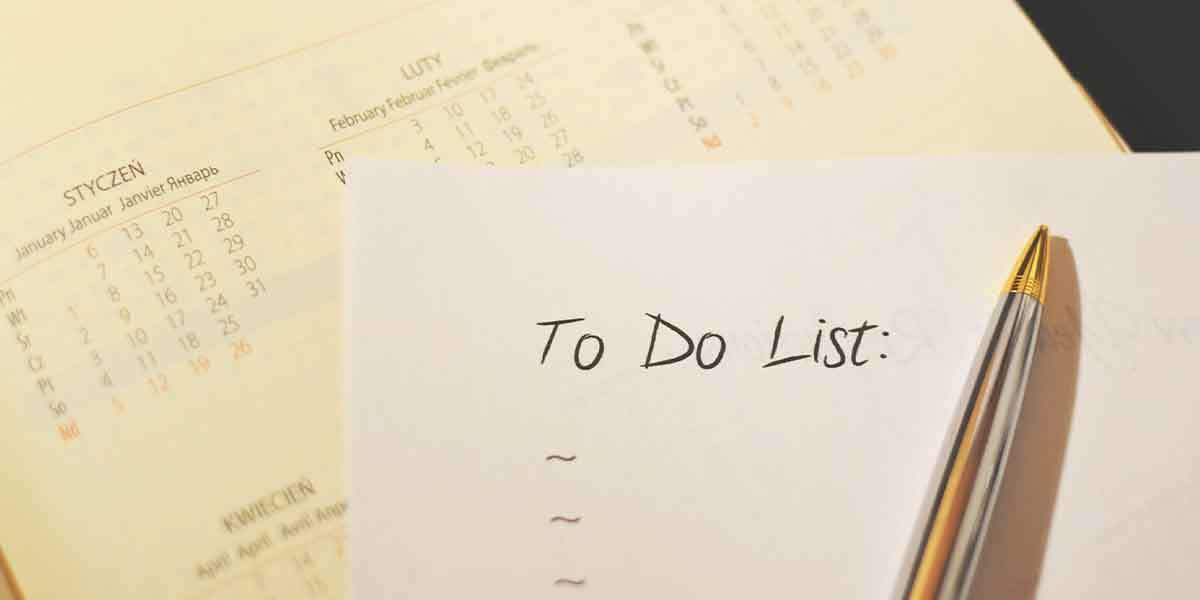 Estate planning list